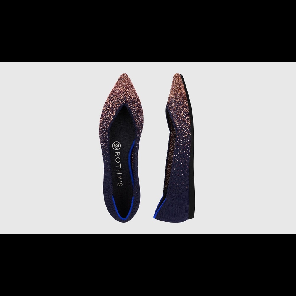 ISO ROTHYS midnight metallic points